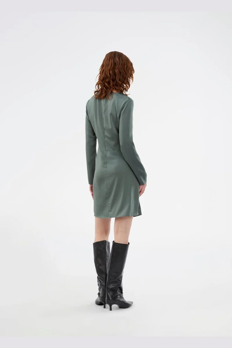 Modström - Tailormd Ls Short Dress 59089 - 2196 - Balsam Green
