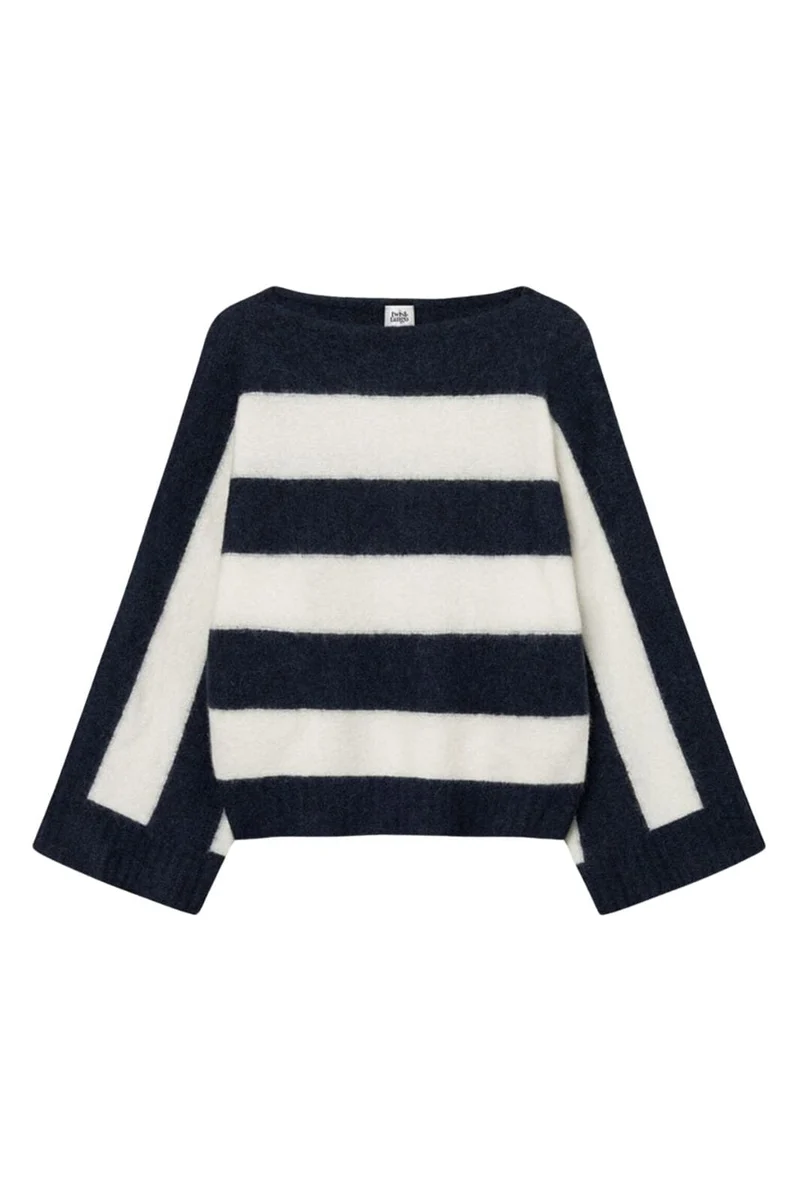 Twist & Tango - Dilara Knitted Sweater 912167 - Navy Stripe