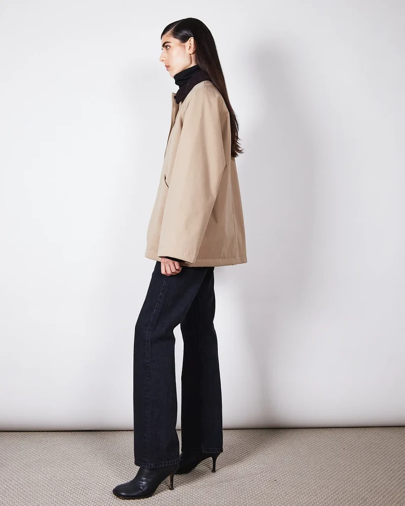 BRIXTOL TEXTILES Davonna Padded khaki