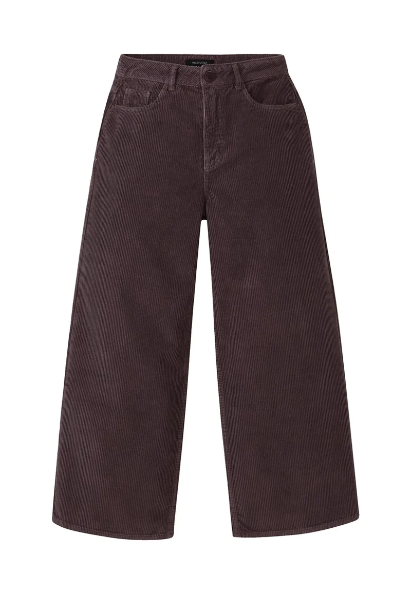 RECOLUTION Erica Corduroy dark grape
