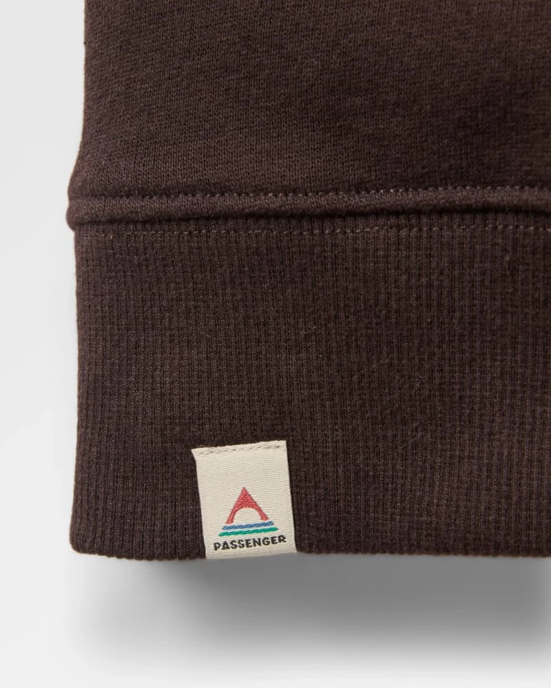 PASSENGER Lost Patch Sweatshirt espresso