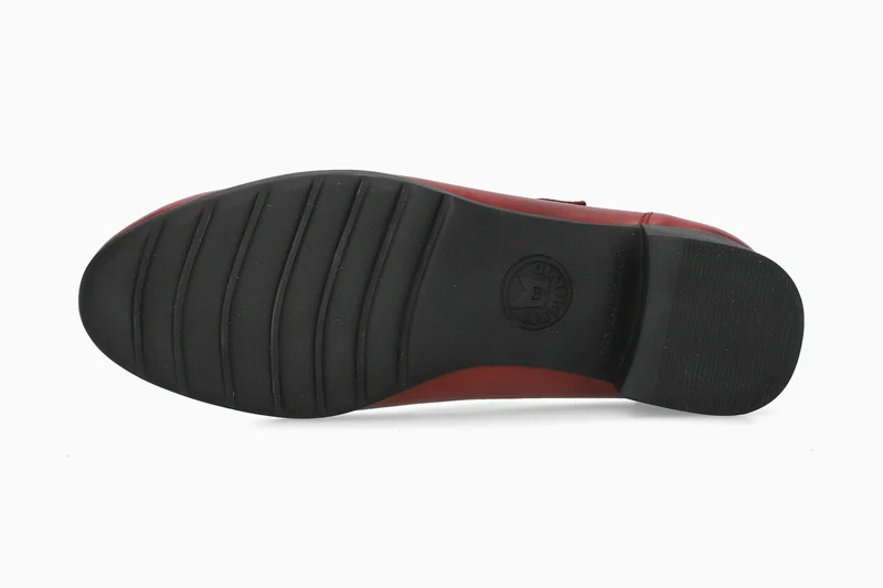 Ballerines GESSIKA rouge foncé