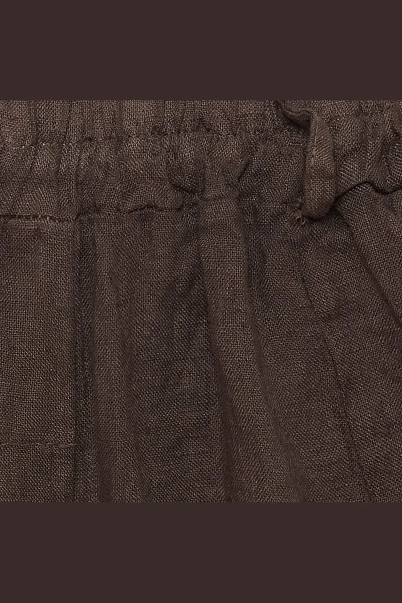 Marta Du Chateau - Mdcsantina Shorts 246013 - Mocca