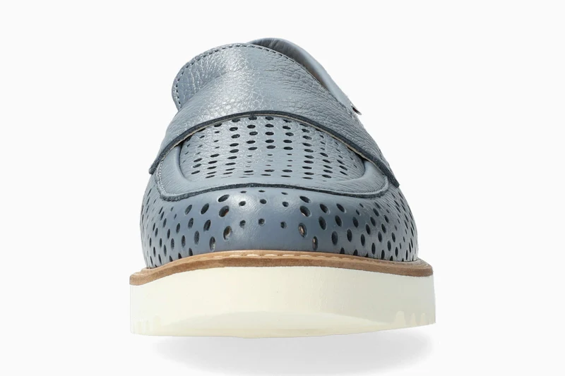 Mocassins STESSY PERF bleu foncé