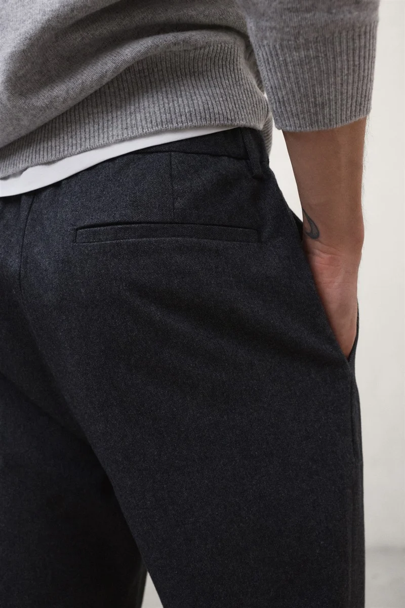 ECOALF Bafi dark grey melange