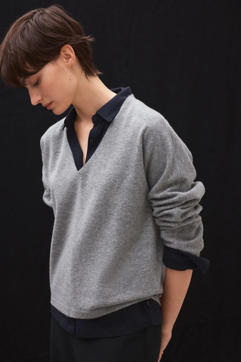 ECOALF Yebes medium grey melange