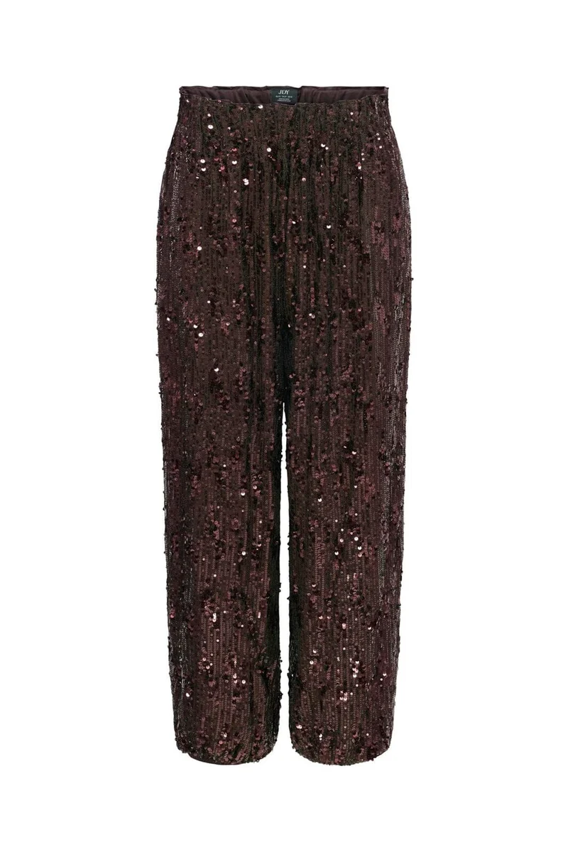 JDY - Jdylola Sequin Balloon Pants - 5110787 Rum Raisin