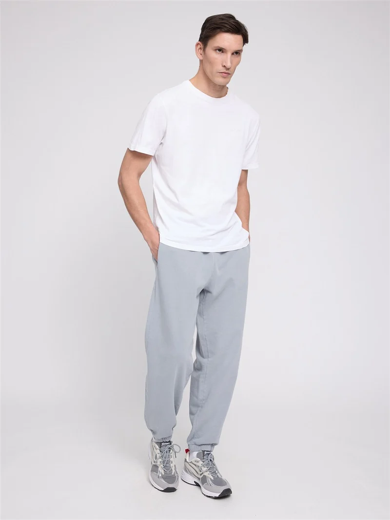 MAZINE Genderless Natural Dye Sweat Pants natural-dye-ice-blue