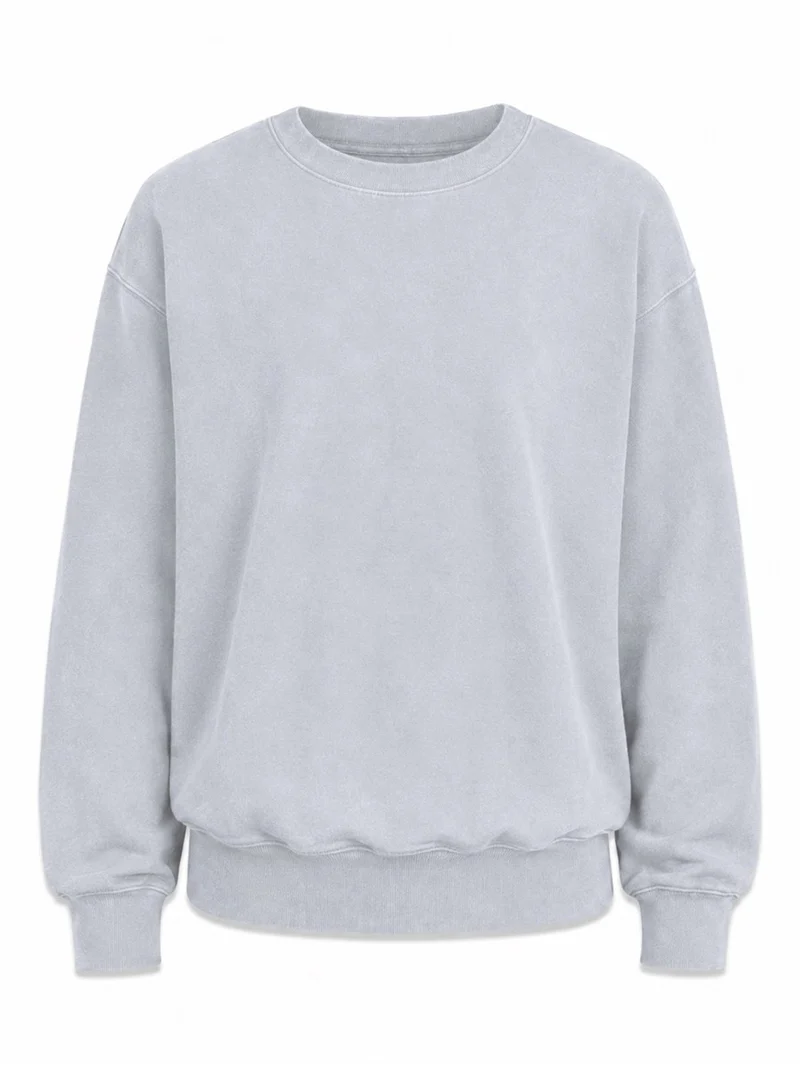 MAZINE Genderless Natural Dye Sweatshirt natural-dye-ice-blue