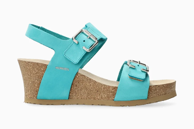 Sandales LISSANDRA turquoise