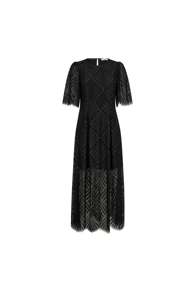 Co´Couture - 46038 Leticc Lace Maxi Dress 500461 - 65001 - Black