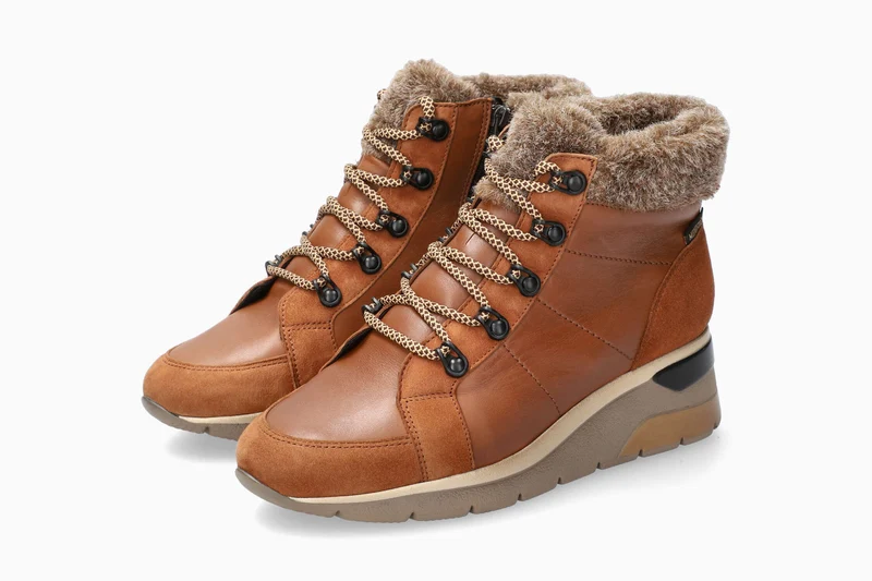 Bottines EVODIA marron