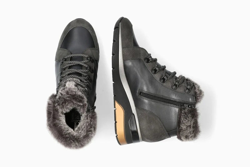 Bottines EVODIA gris foncé