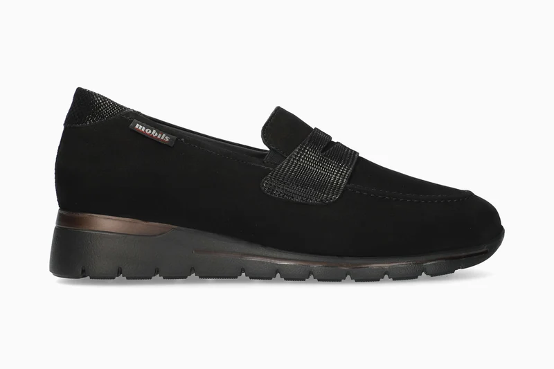 Mocassins ELYNA noirs