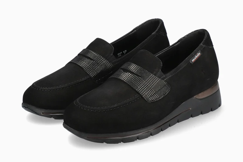 Mocassins ELYNA noirs