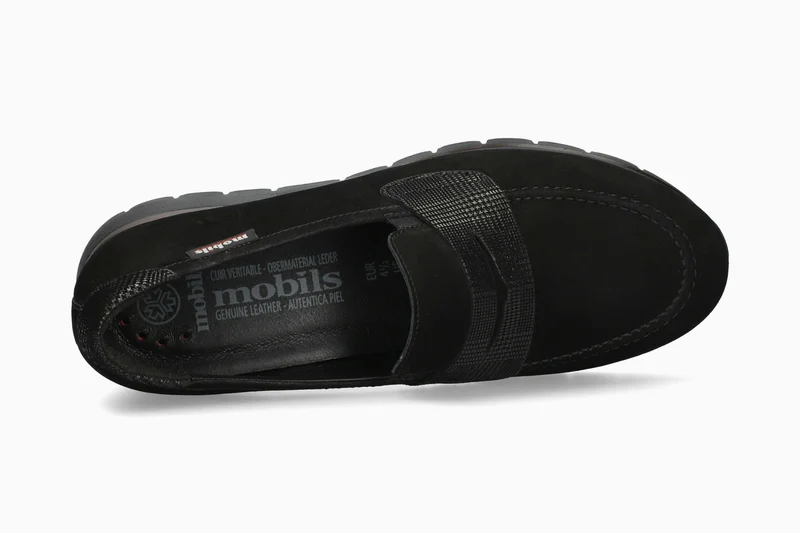 Mocassins ELYNA noirs