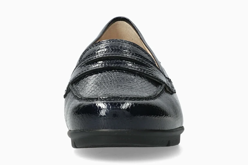 Mocassins DIVA bleu foncé