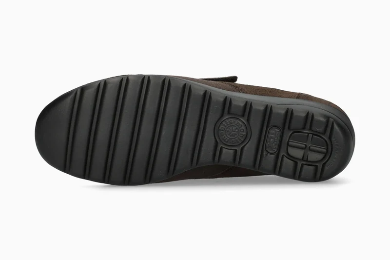 Mocassins BRANDA marron foncé