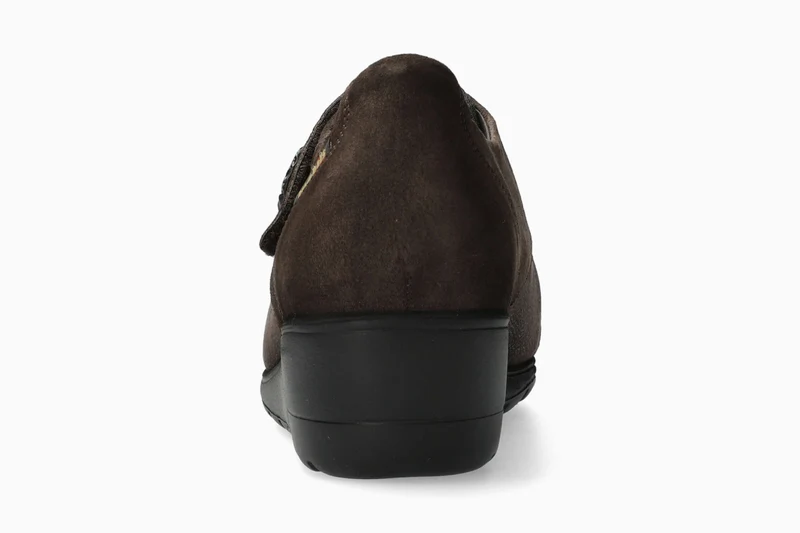 Mocassins BRANDA marron foncé