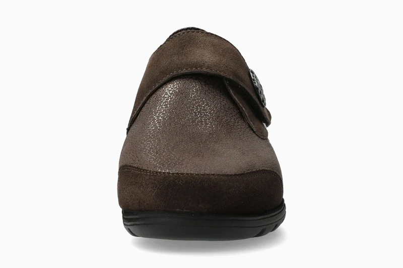 Mocassins BRANDA marron foncé