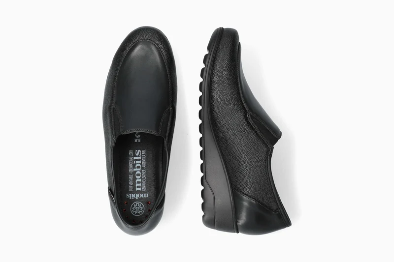 Mocassins BERTINA noirs