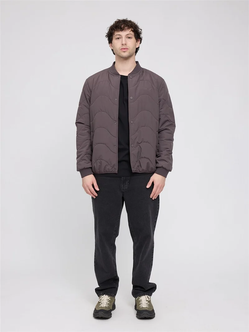 MAZINE Liner Jacket eggplant