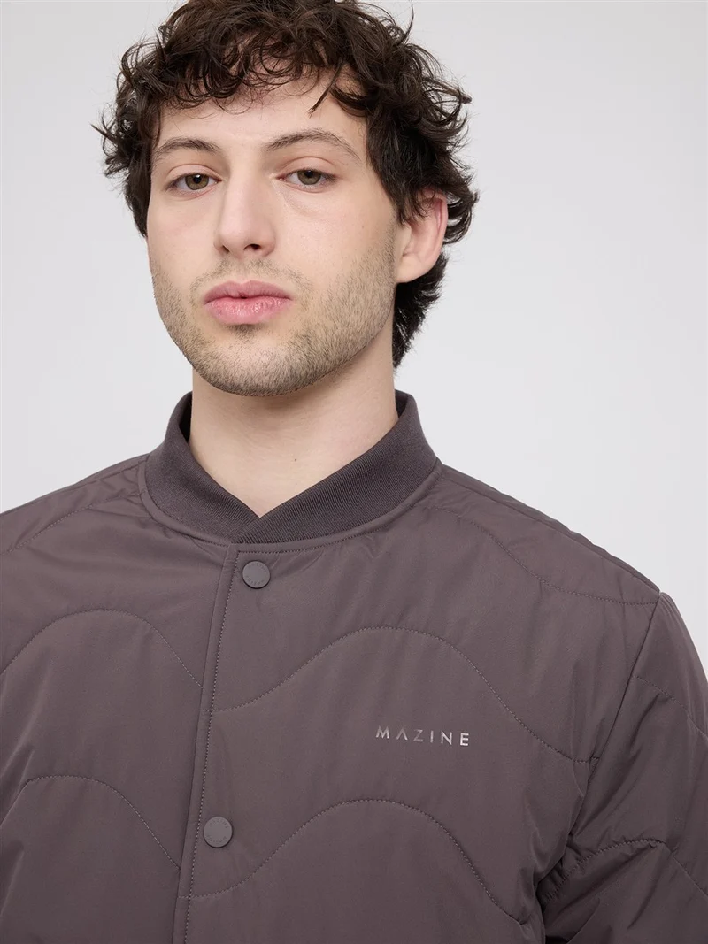MAZINE Liner Jacket eggplant