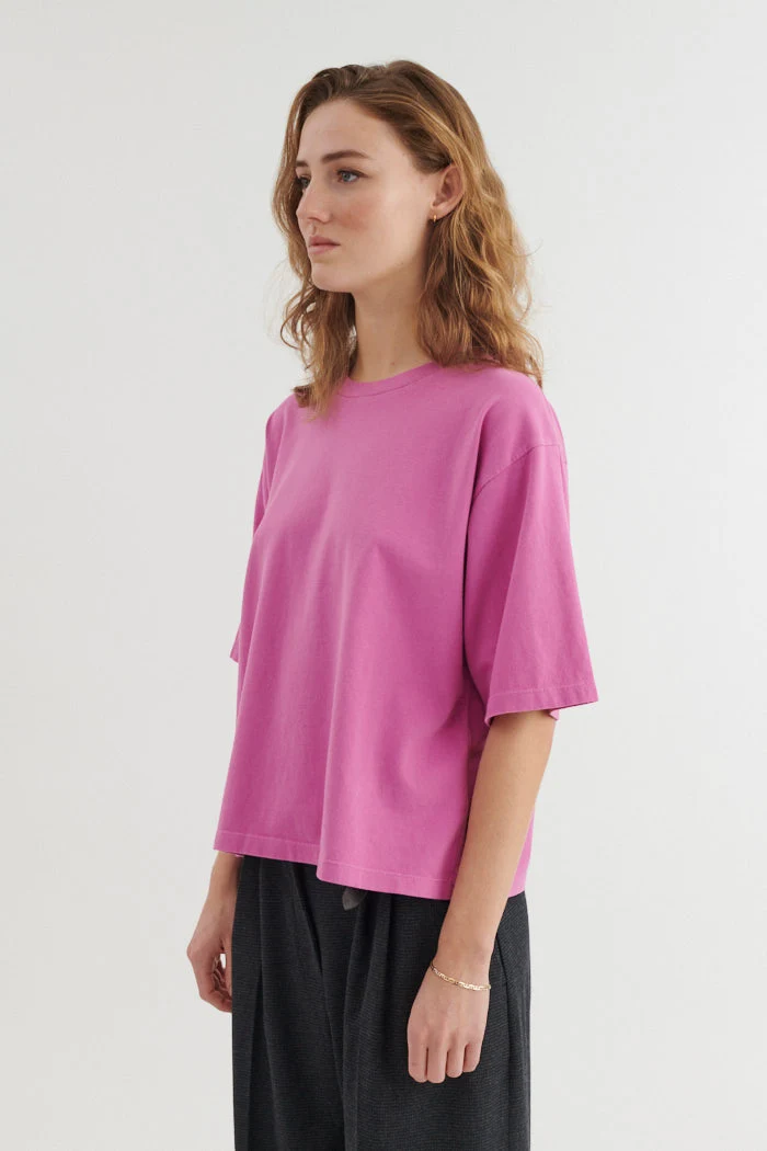 BASIC APPAREL Boni Ss T-Shirt purple orchid