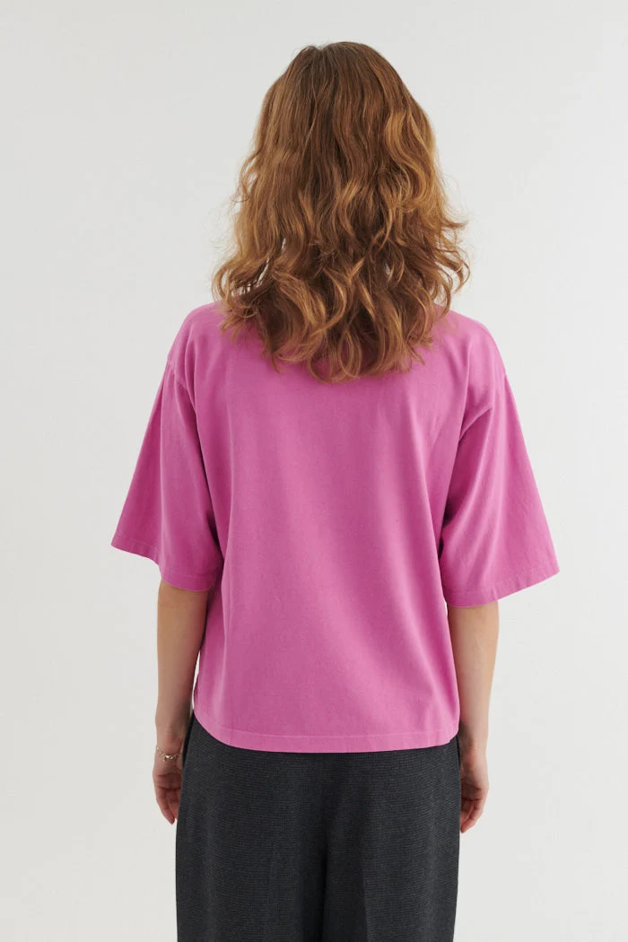 BASIC APPAREL Boni Ss T-Shirt purple orchid