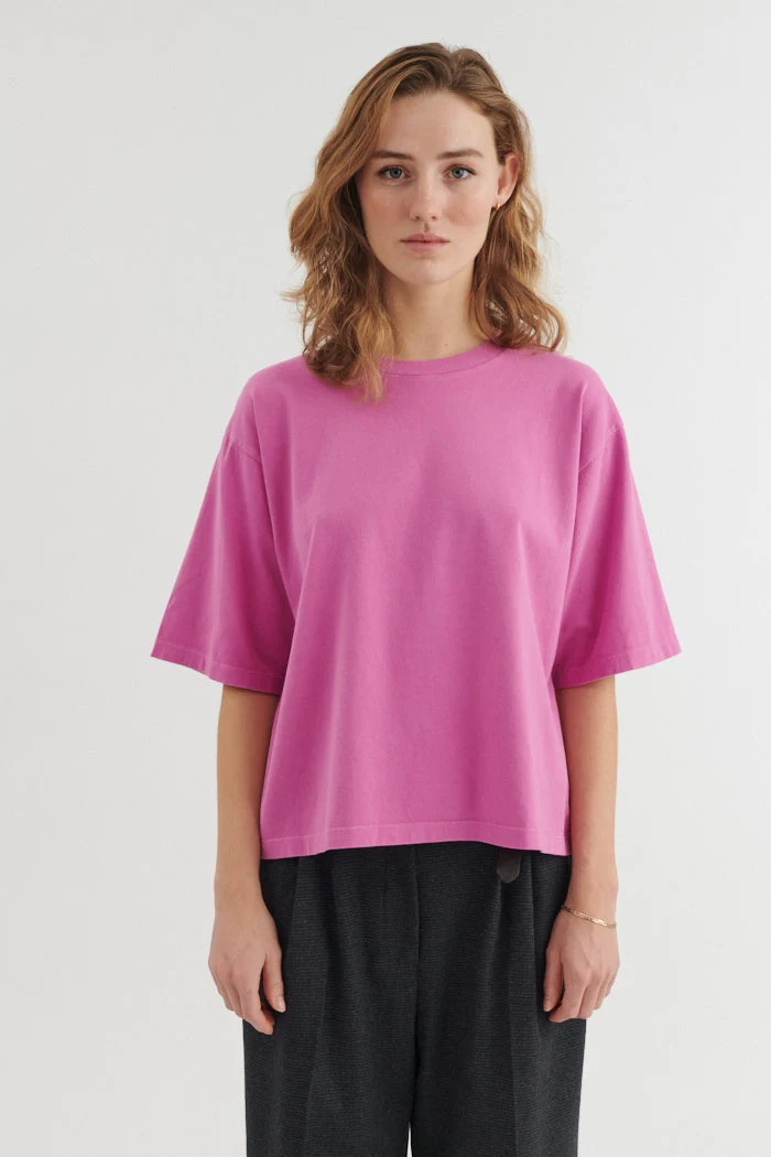 BASIC APPAREL Boni Ss T-Shirt purple orchid