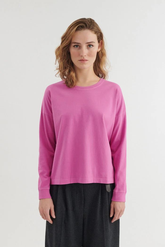 BASIC APPAREL Boni Ls T-Shirt purple orchid