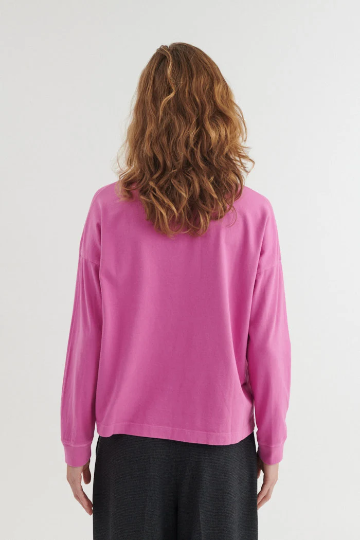BASIC APPAREL Boni Ls T-Shirt purple orchid