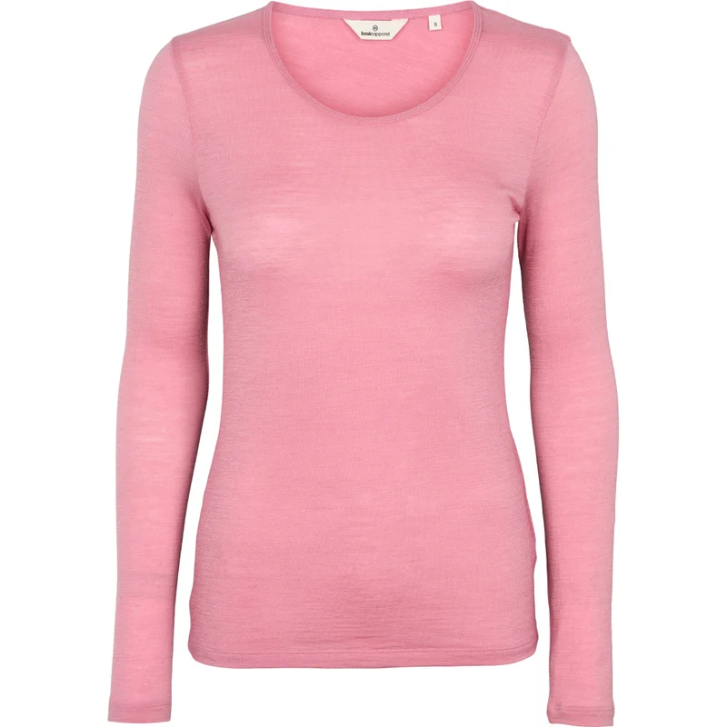 BASIC APPAREL Rinja Ls Tee cashmere rose
