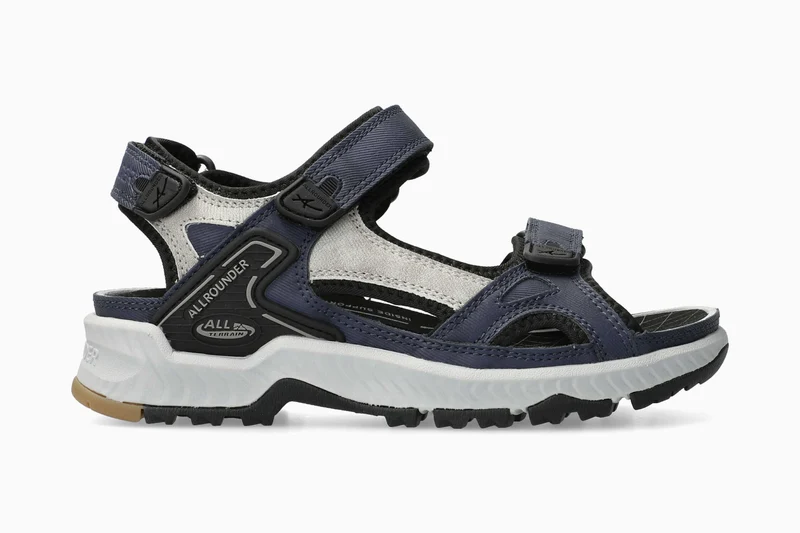 Sandales WESTSIDE bleu marine / gris