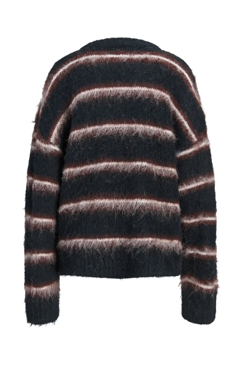 Jjxx - Jxjoe Crew Neck Knit - 5138874 Night Sky /Multi Stripes