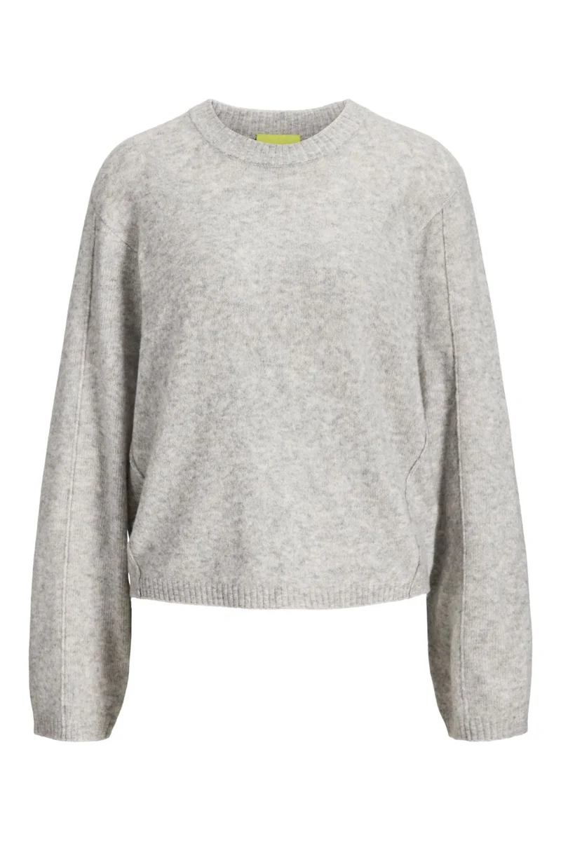 Jjxx - Jxvaleria Crew Neck Knit - 5093281 Light Grey Melange
