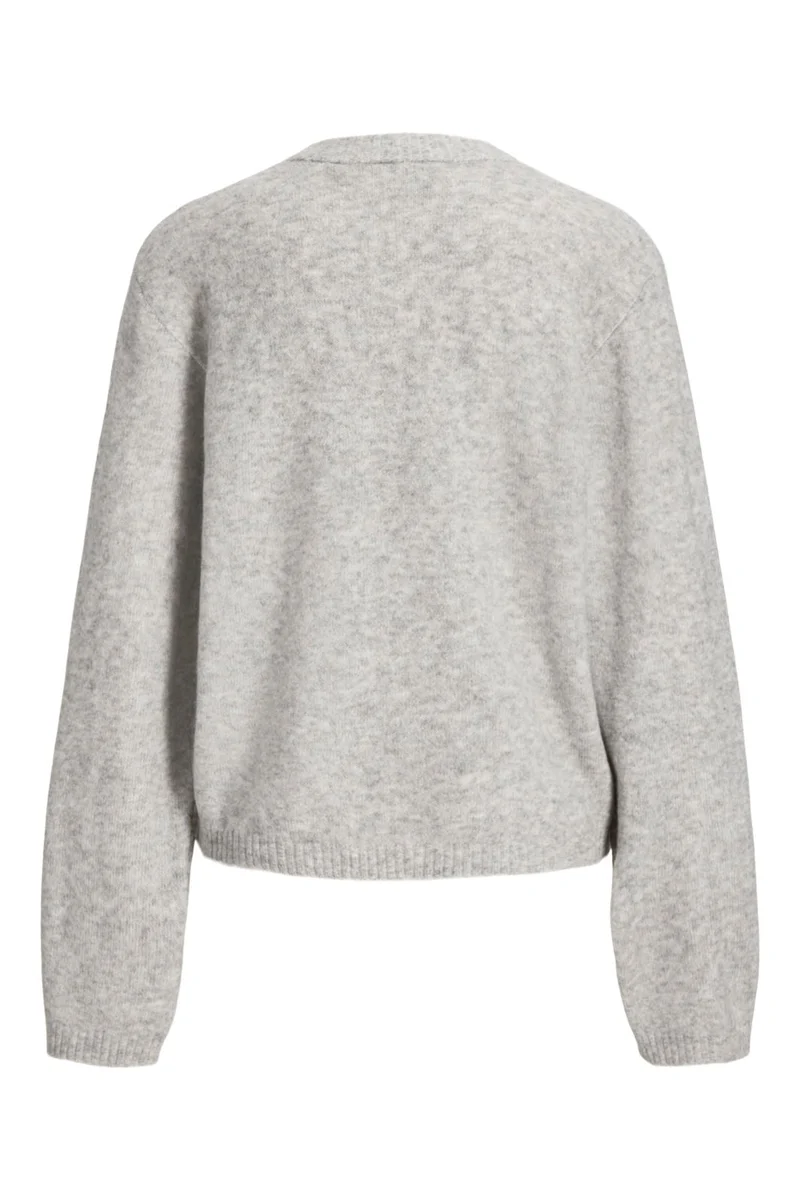 Jjxx - Jxvaleria Crew Neck Knit - 5093281 Light Grey Melange