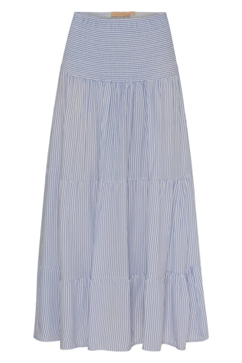 Marta Du Chateau - Mdcjosefina Skirt 5849 - Jeansstripe1487