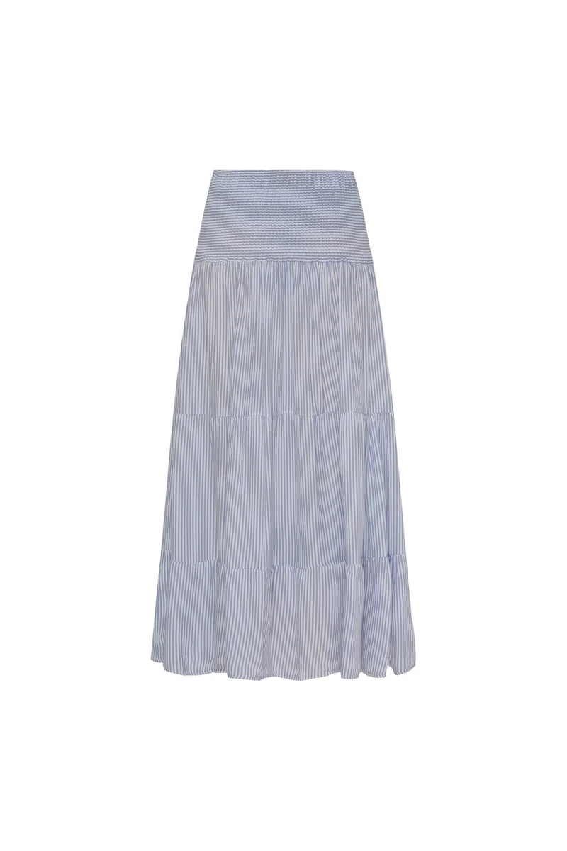 Marta Du Chateau - Mdcjosefina Skirt 5849 - Jeansstripe1487