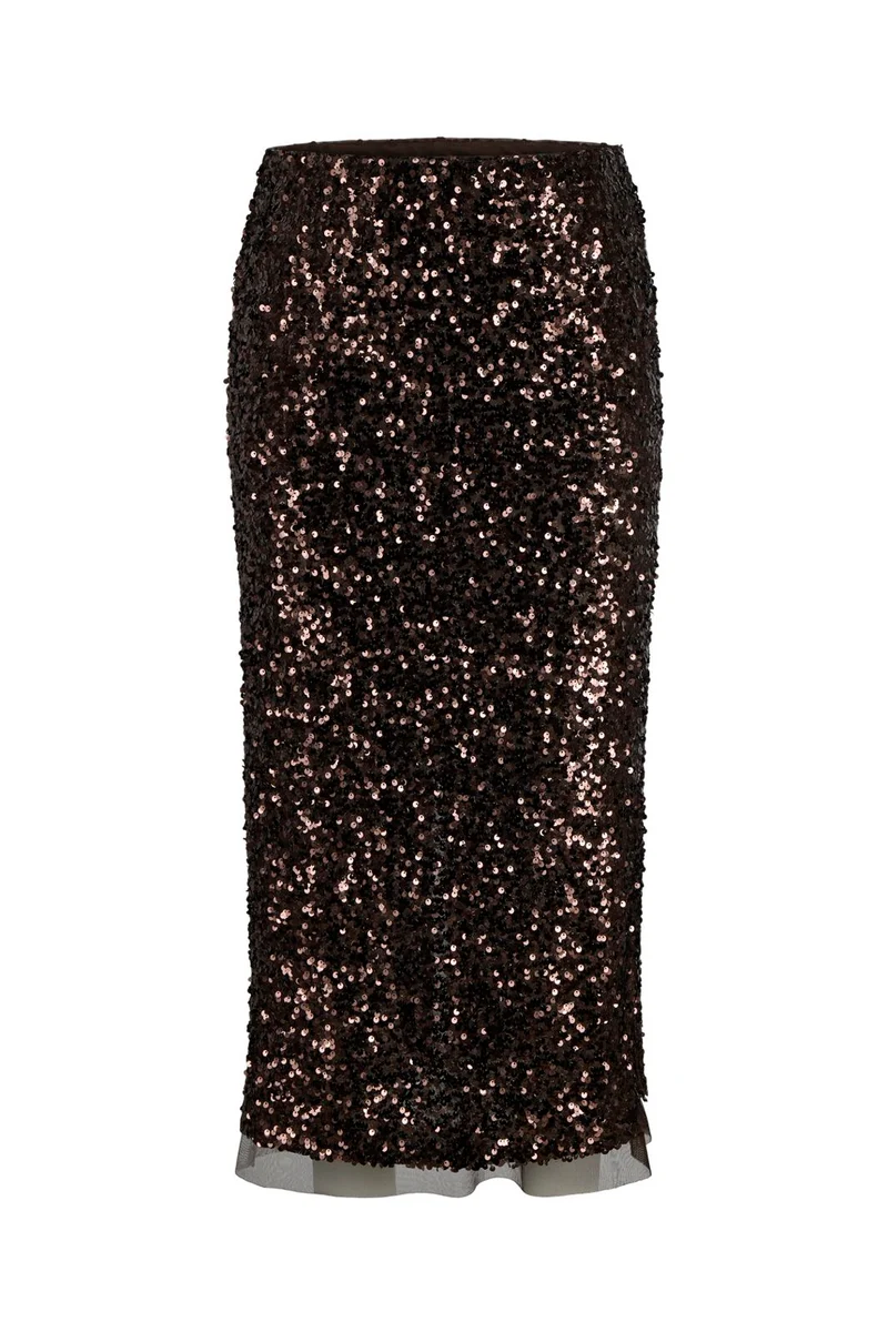 Jjxx - Jxzola Sequin Skirt - 5108014 Demitasse