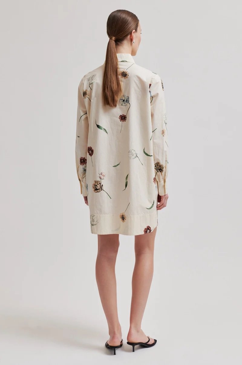 Second Female - Floco Tunic Dress 60747 - 1034 Summer Sand
