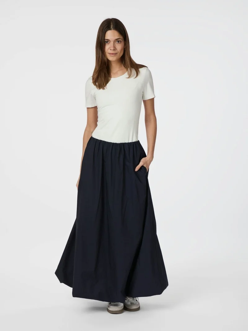 Neo Noir - Ober Long Balloon Skirt 163694 - 141 - Navy