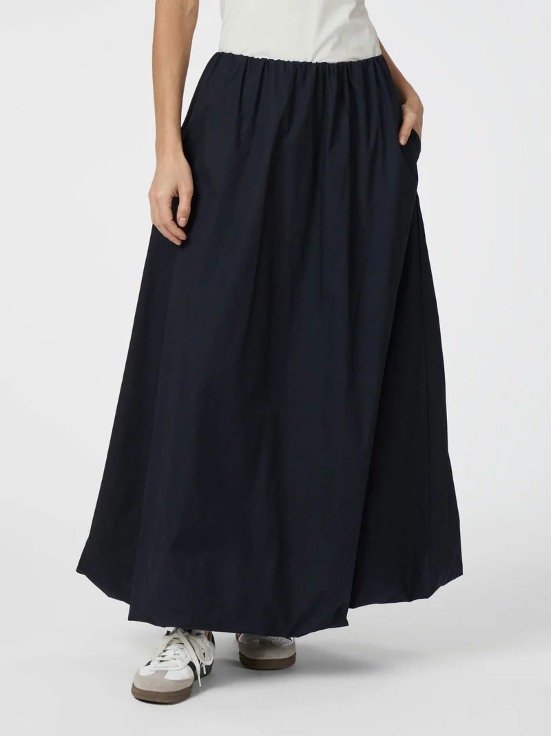 Neo Noir - Ober Long Balloon Skirt 163694 - 141 - Navy