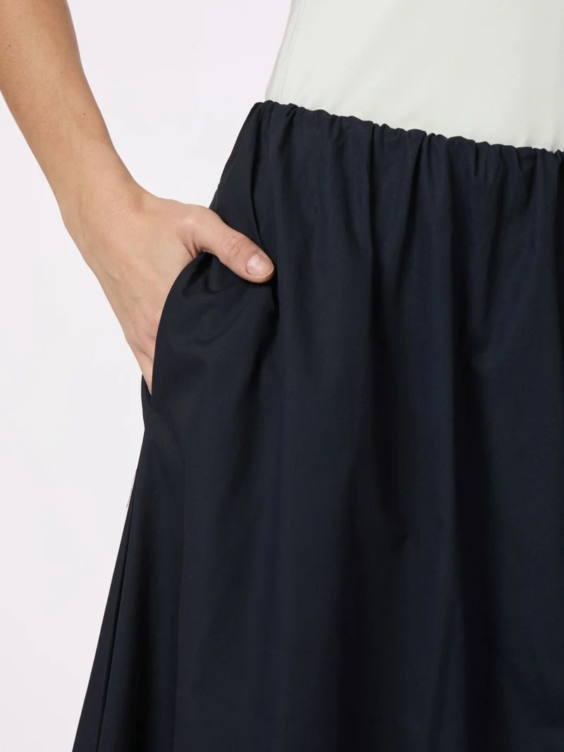 Neo Noir - Ober Long Balloon Skirt 163694 - 141 - Navy