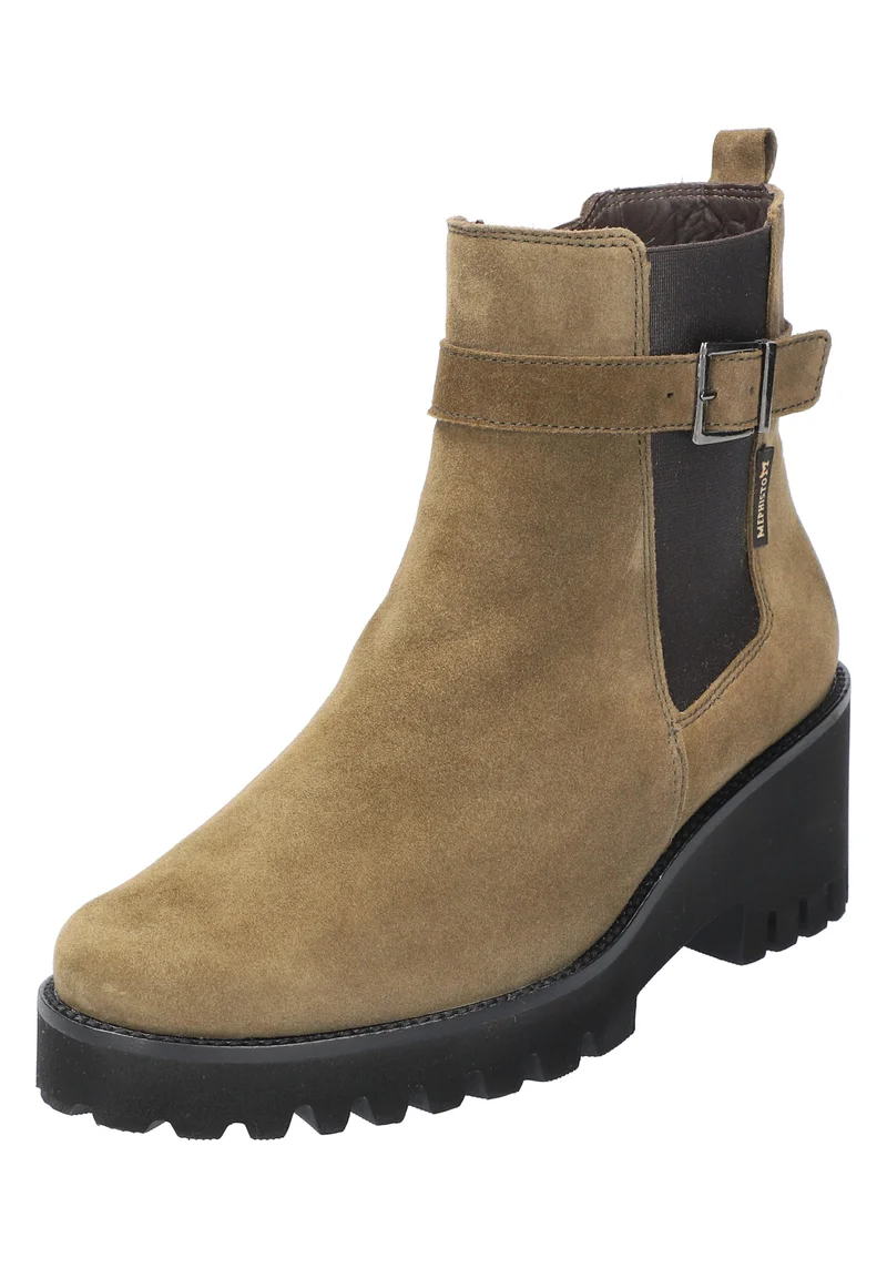 Bottines FAUVE vert loden