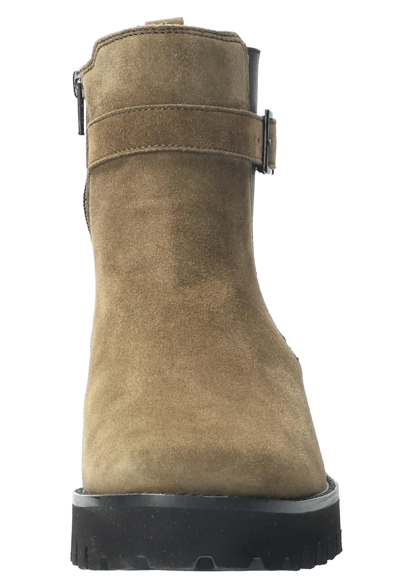 Bottines FAUVE vert loden