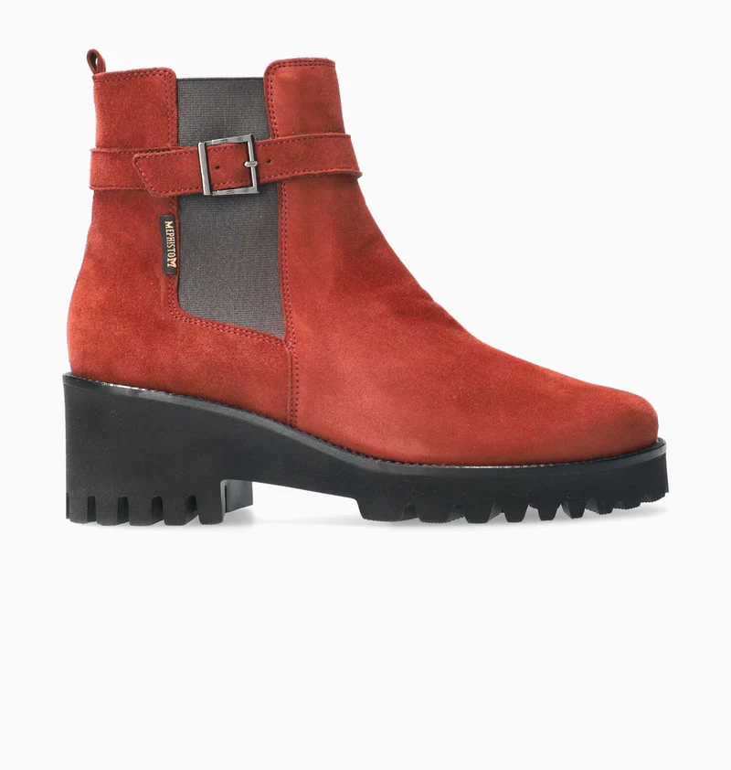 Bottines FAUVE rouille