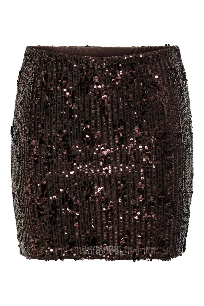 JDY - Jdylola Mini Skirt - 5173961 Rum Raisin