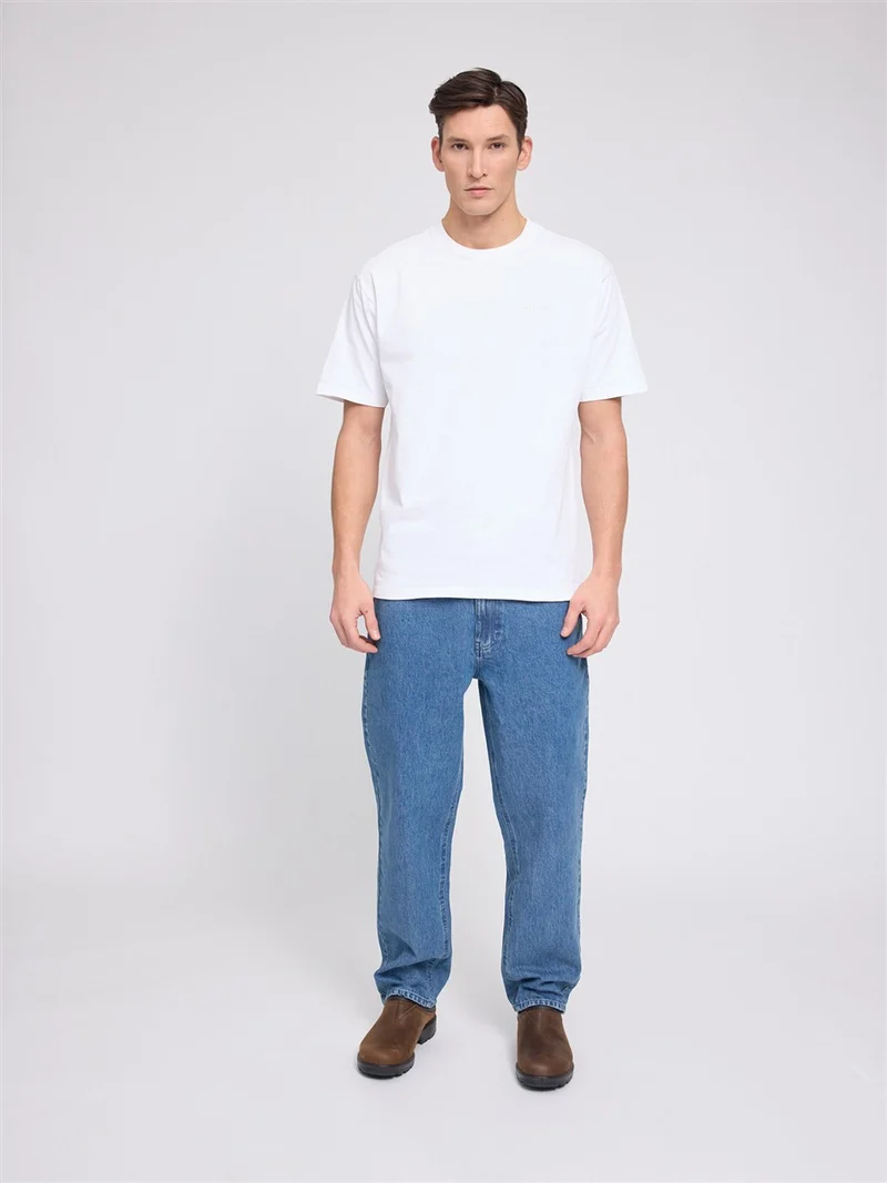 MAZINE Denim Pants mid-blue