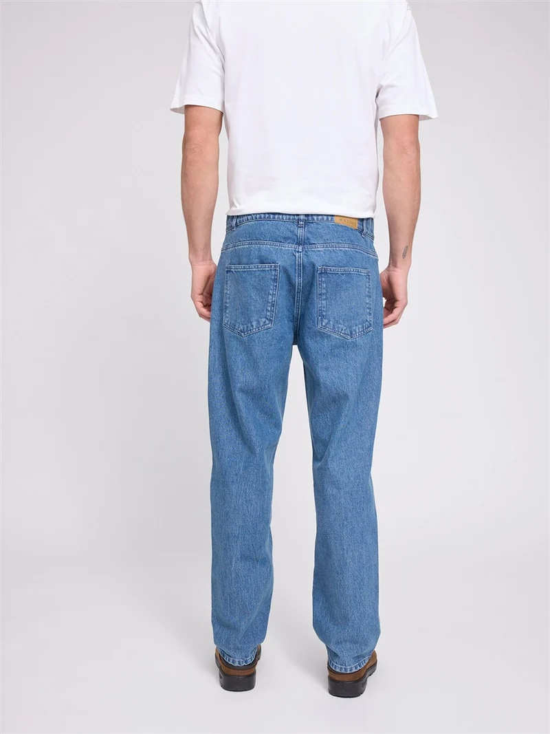 MAZINE Denim Pants mid-blue